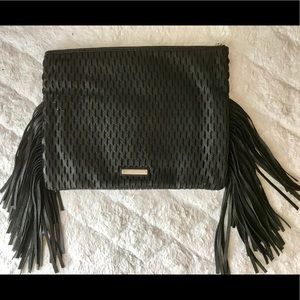 Vince Camuto Fringe Clutch never been used